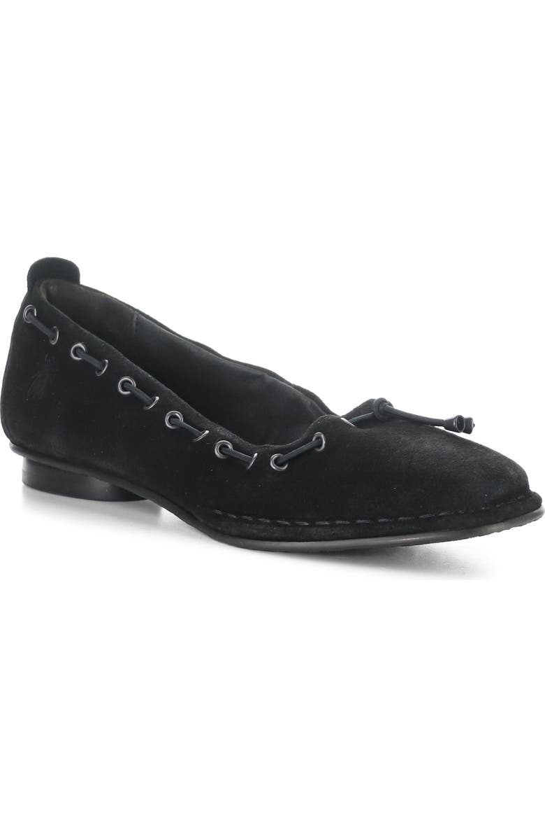 Fly London Bapi Ballet Flat, Main, color, Black Velvet
