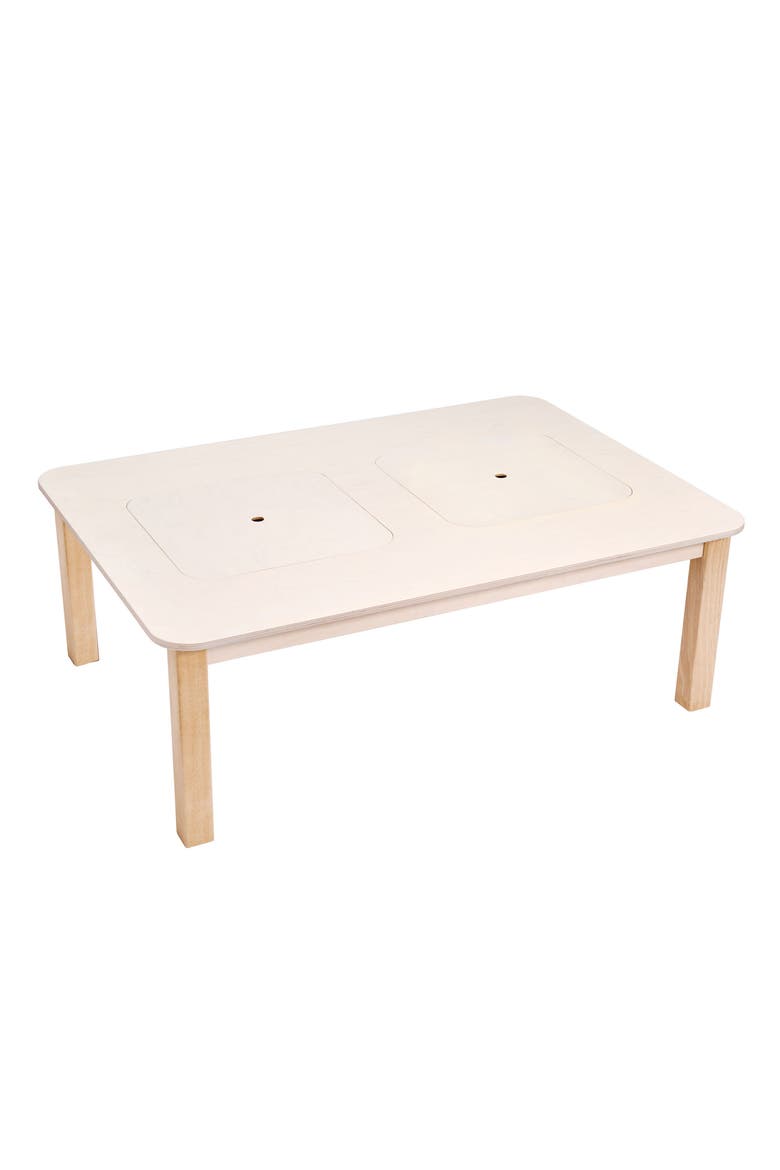 Wooden Play Table, Alternate, color, MULTI
