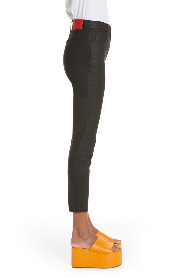 x Paramount Grease Coated Skinny Jeans (Nordstrom Exclusive), Alternate, color, DANNY BLACK