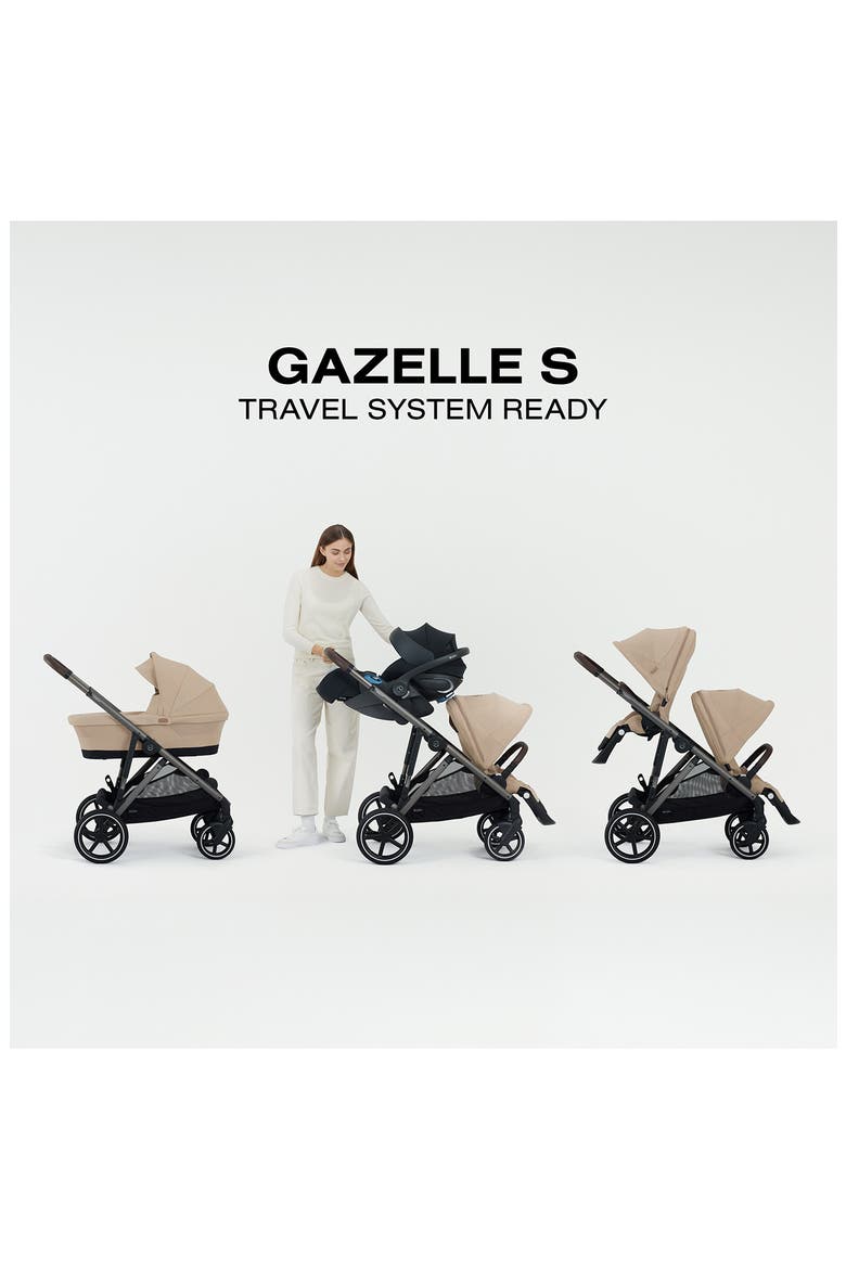 Gazelle S Stroller, Alternate, color, STORMY BLUE