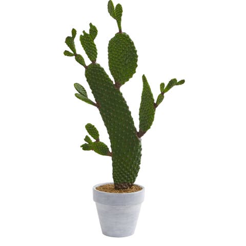 27-in Cactus Artificial Plant