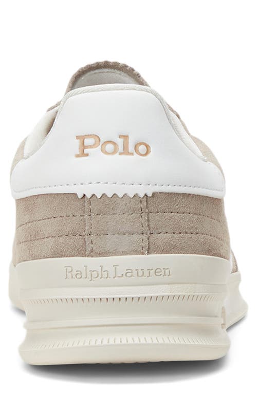 Polo Ralph Lauren Ralph Lauren Heritage Aera Polo Classic Sneaker In Milkshake