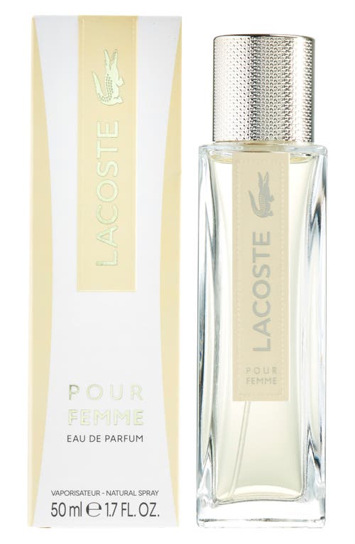 Lacoste Pour Femme Eau De Parfum In Transparent