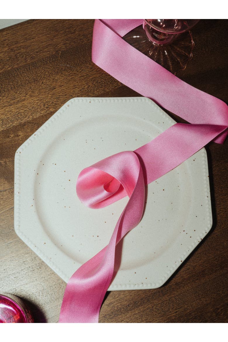 "La Collectionneuse" Silk Ribbon Scarf, Alternate, color, Pink