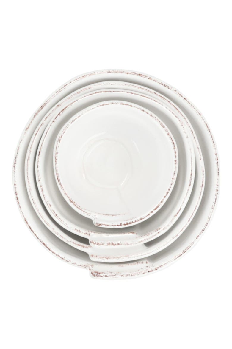 Lastra Holiday Set of 4 Assorted Prepping Bowls, Alternate, color, GREEN