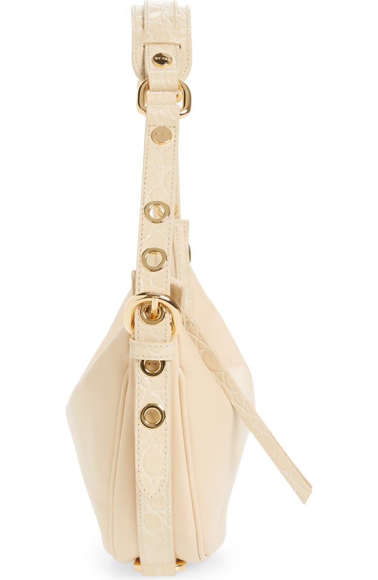 By Far Gib Leather Shoulder Bag, Alternate, color,