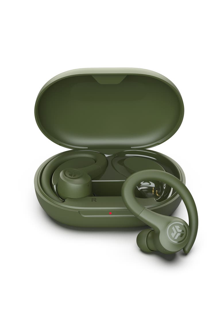 Go Air Sport True Wireless Earbuds, Main, color, Green