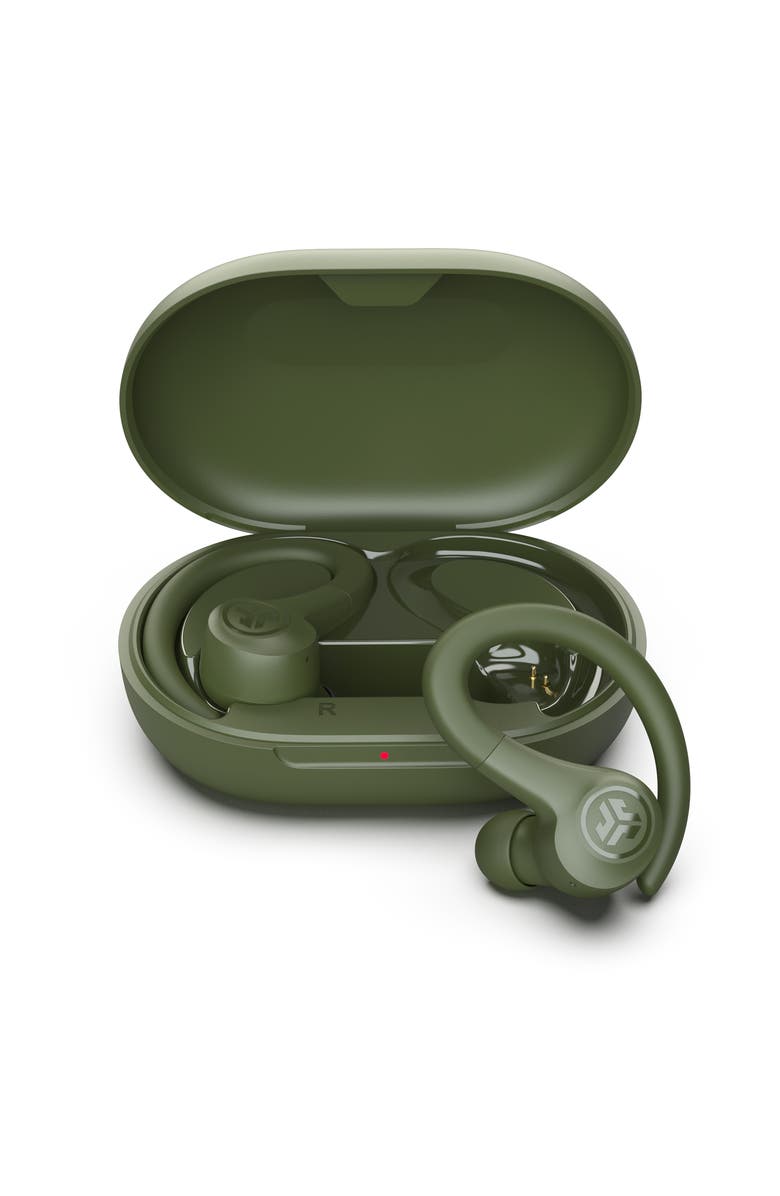 JLab Go Air Sport True Wireless Earbuds, Main, color, Green
