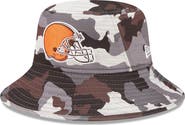 New Era Men's New Era Camo Cleveland Browns 2022 NFL Training Camp Official Bucket Hat