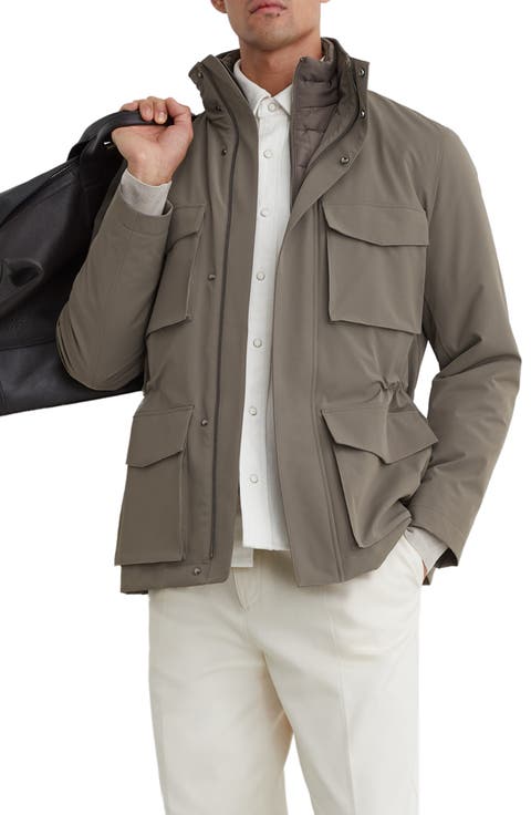Glick 2-Piece Field Jacket with Removable Gilet