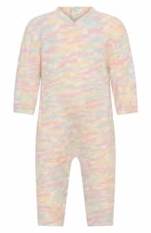 TINY TRIBE Stripe Sweater Romper