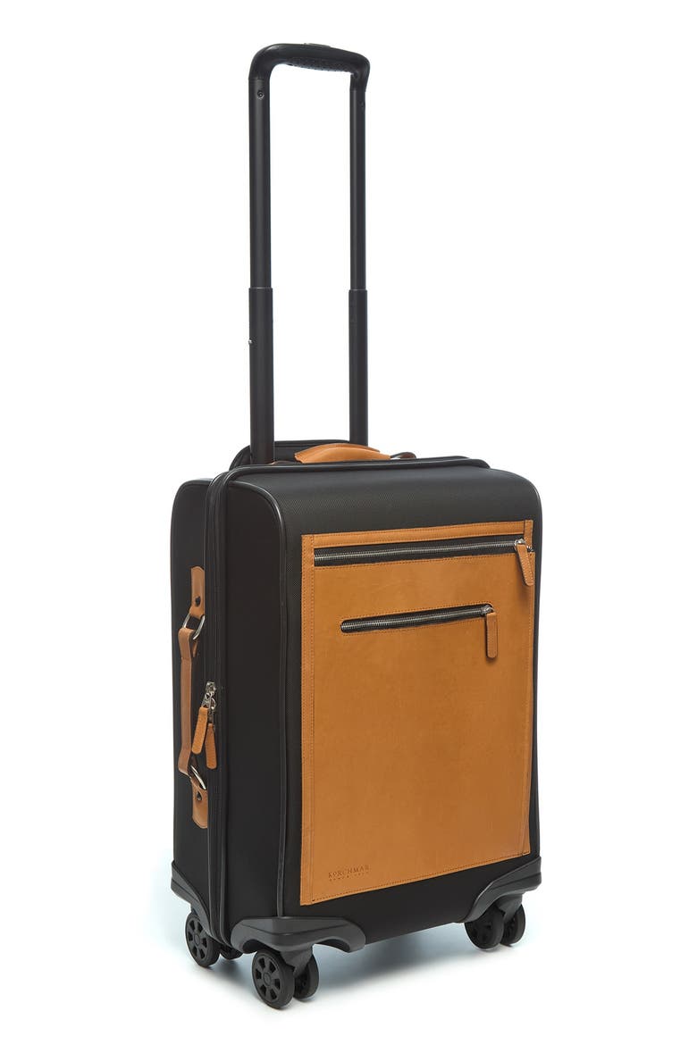 Hudson 22" Ballistic Wheeled Carry-On, Alternate, color, Black