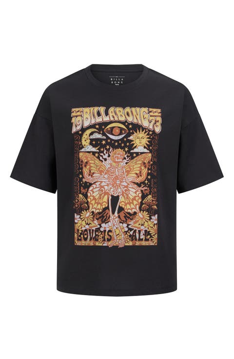 Kids' Love All Oversize Graphic T-Shirt (Big Kid)