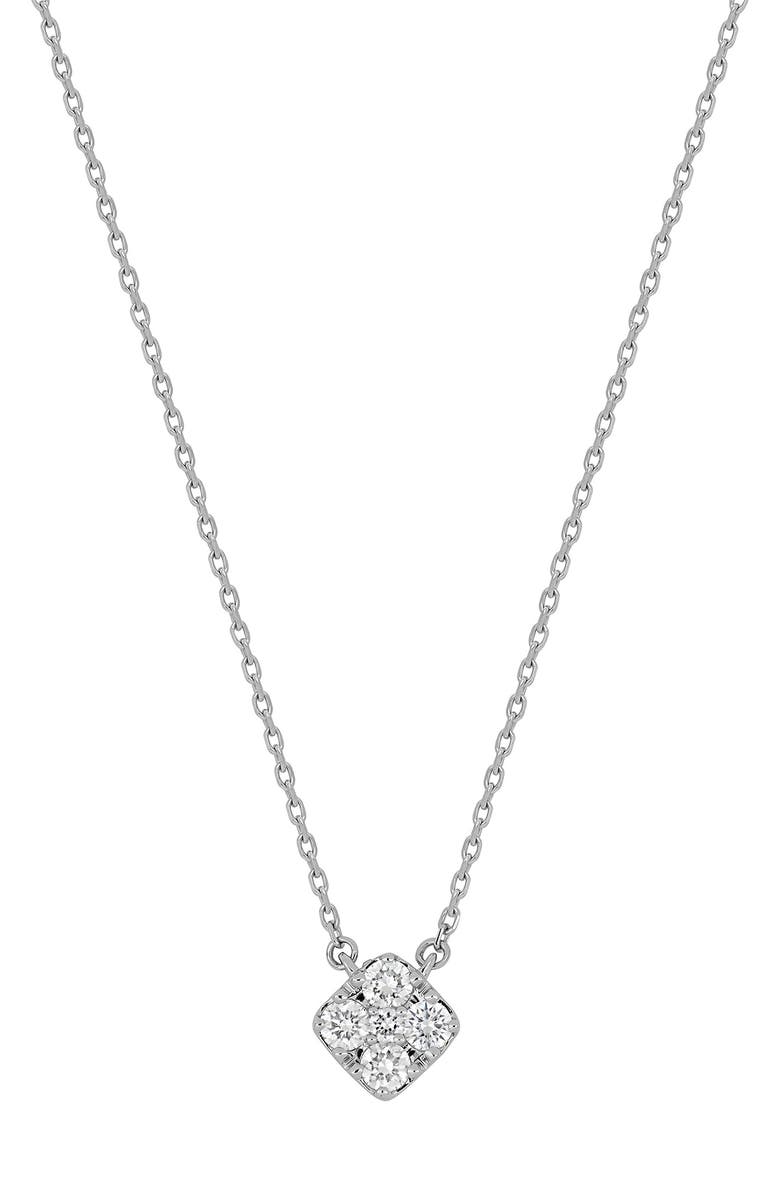 Bony Levy Mika Diamond Pendant Necklace, Main, color, 18K White Gold