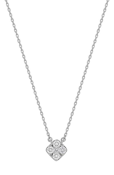 Mika Diamond Pendant Necklace