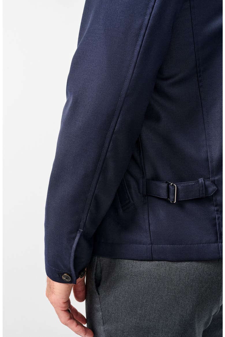 Harrington Wool Jacket, Alternate, color, NAVY