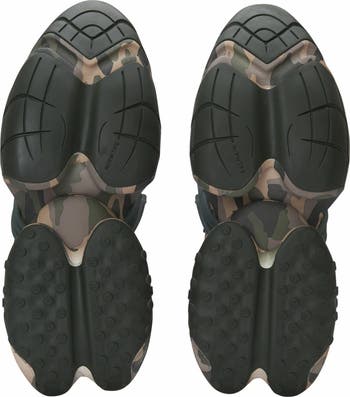 Balmain Unicorn Low camouflage-print trainers | Nordstrom