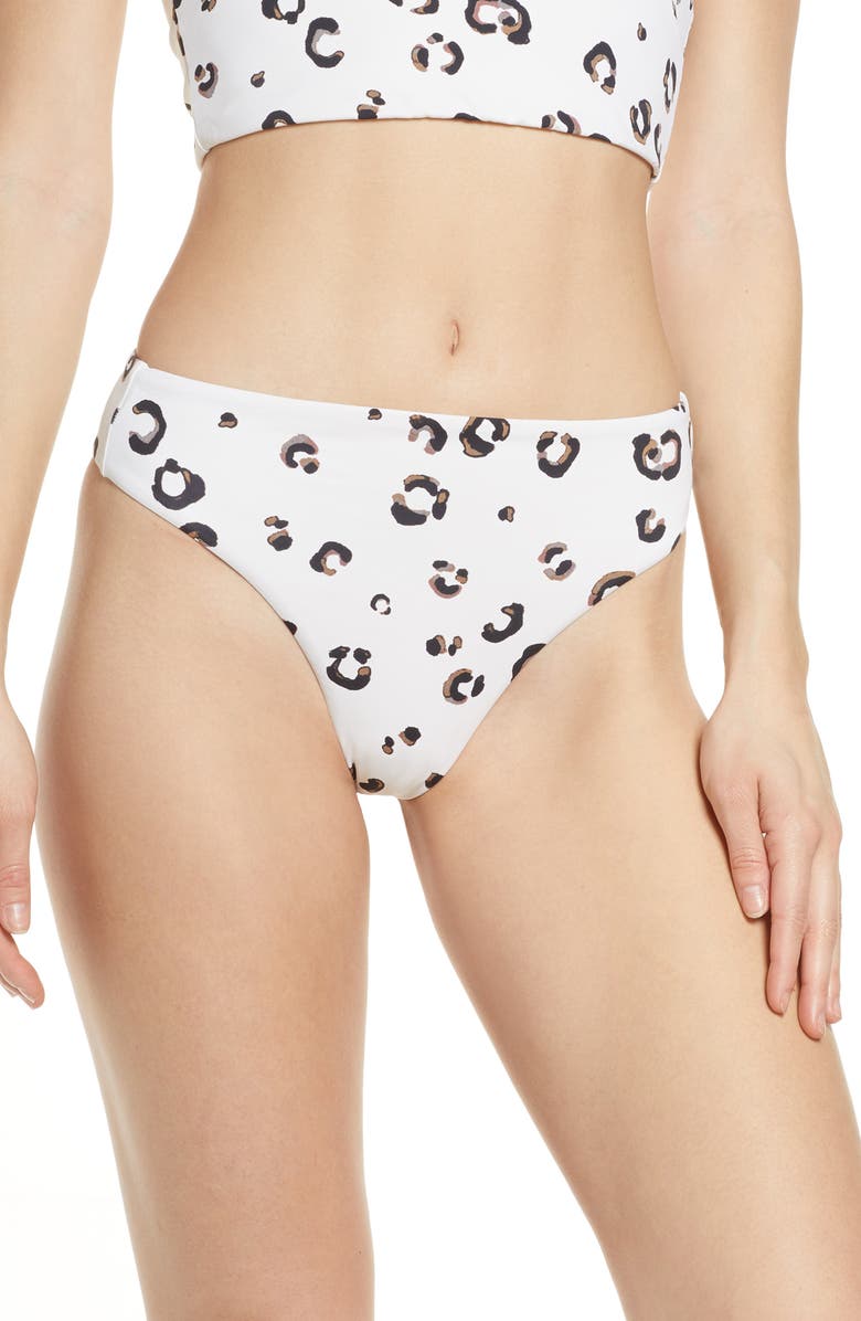 Dolce Vita High Waist Bikini Bottoms, Main, color, 