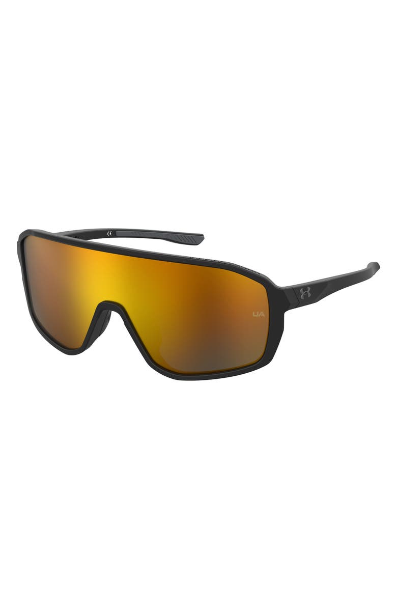 Under Armour Game Day 99mm Shield Sport Sunglasses, Alternate, color, 