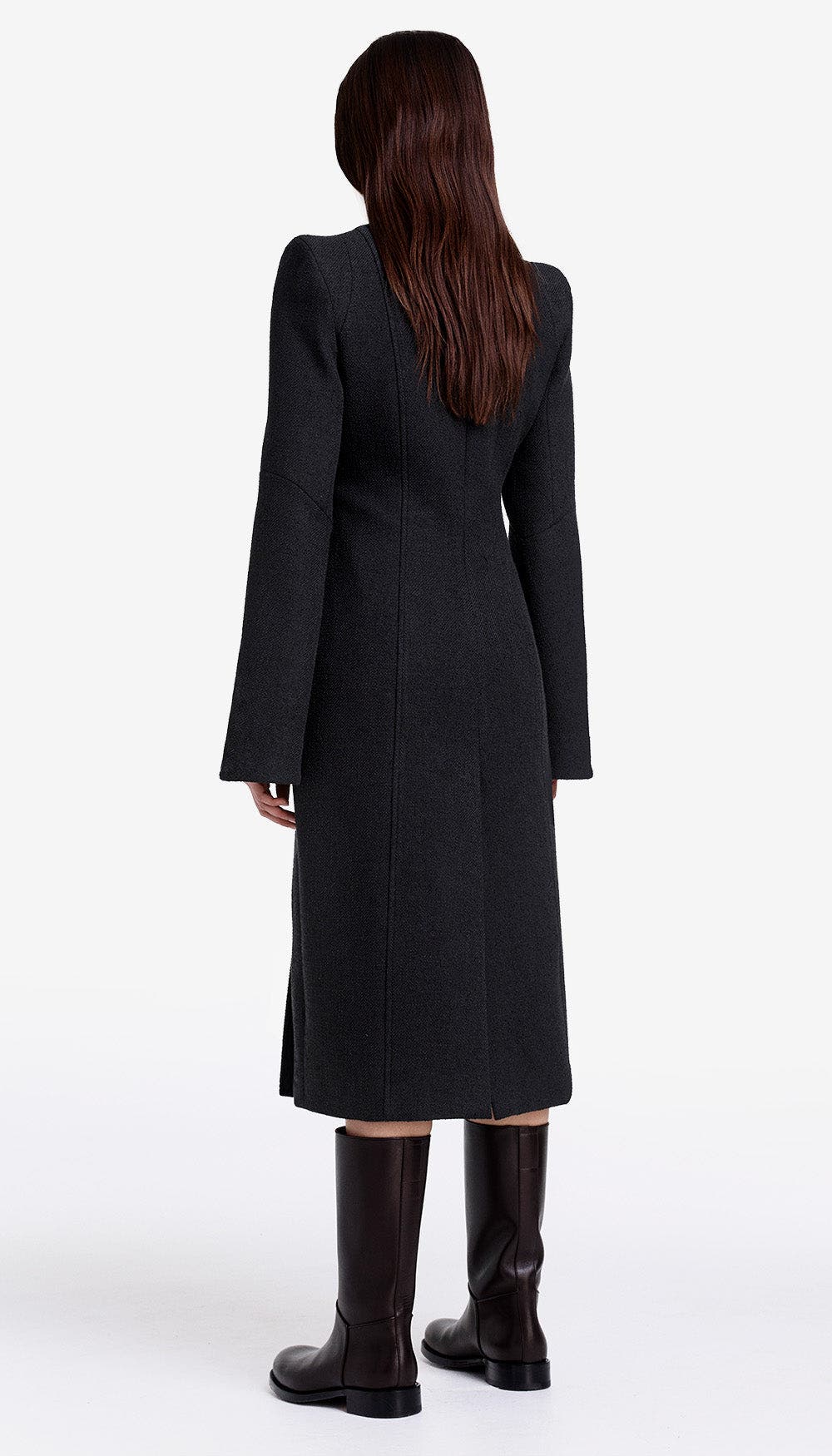 Pagoda Brando Trumpet Sleeve Coat (Women) | Nordstrom