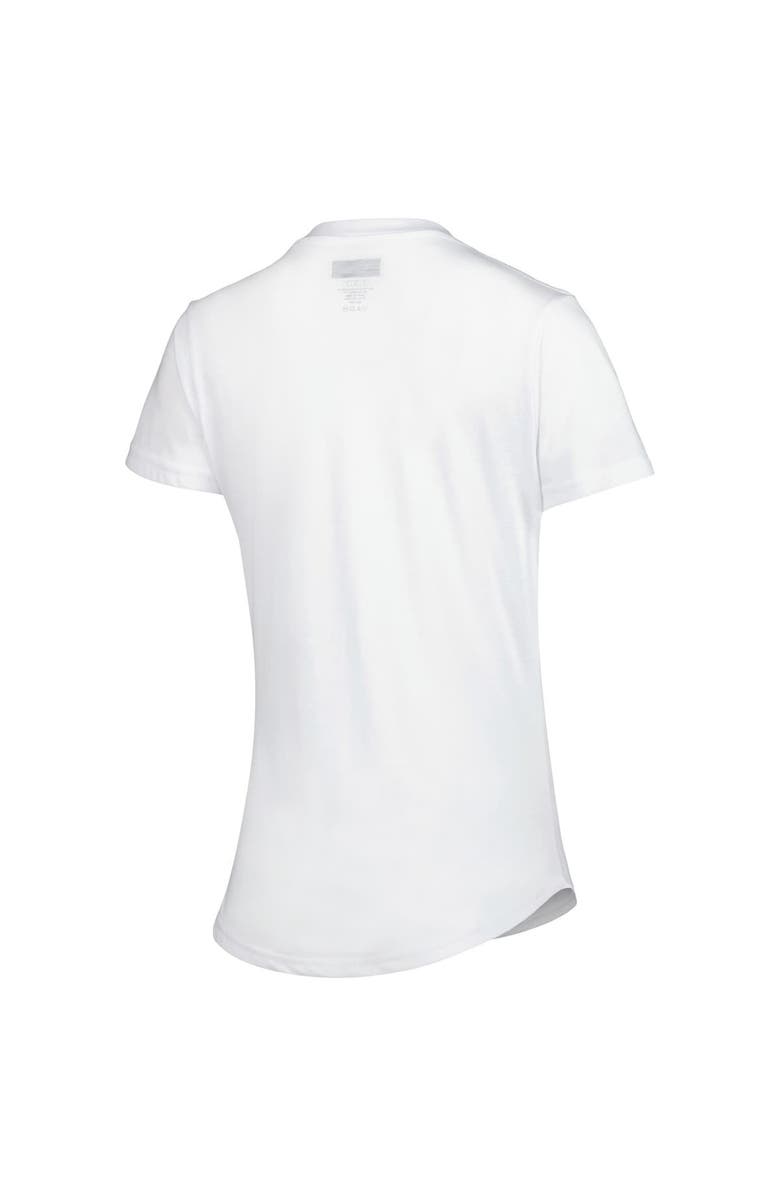 CONCEPTS SPORT Women's Concepts Sport White/Charcoal Denver Broncos Sonata T-Shirt & Leggings Sleep Set, Alternate, color, White