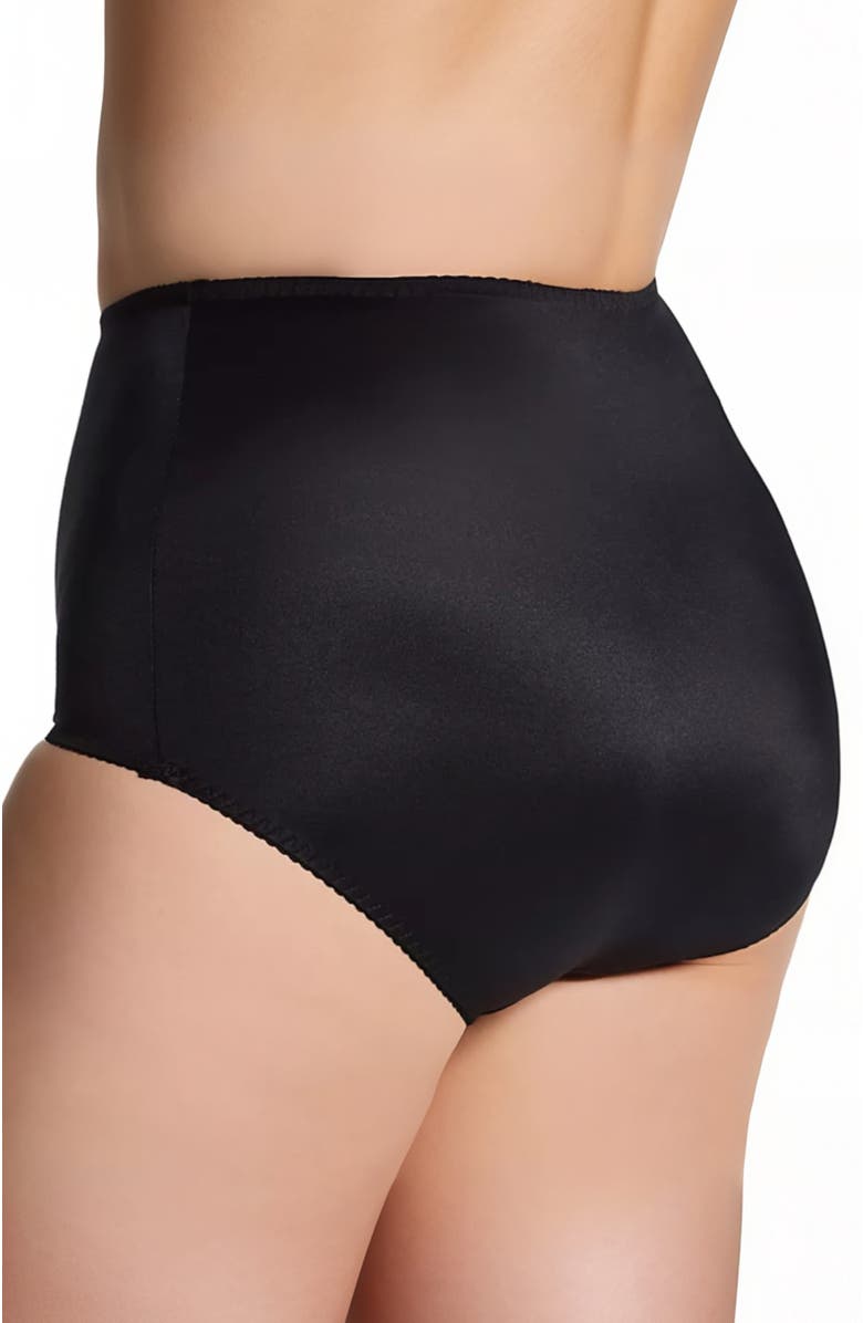 Rago 4-way Stretch Full Coverage Panty, Alternate, color, Black