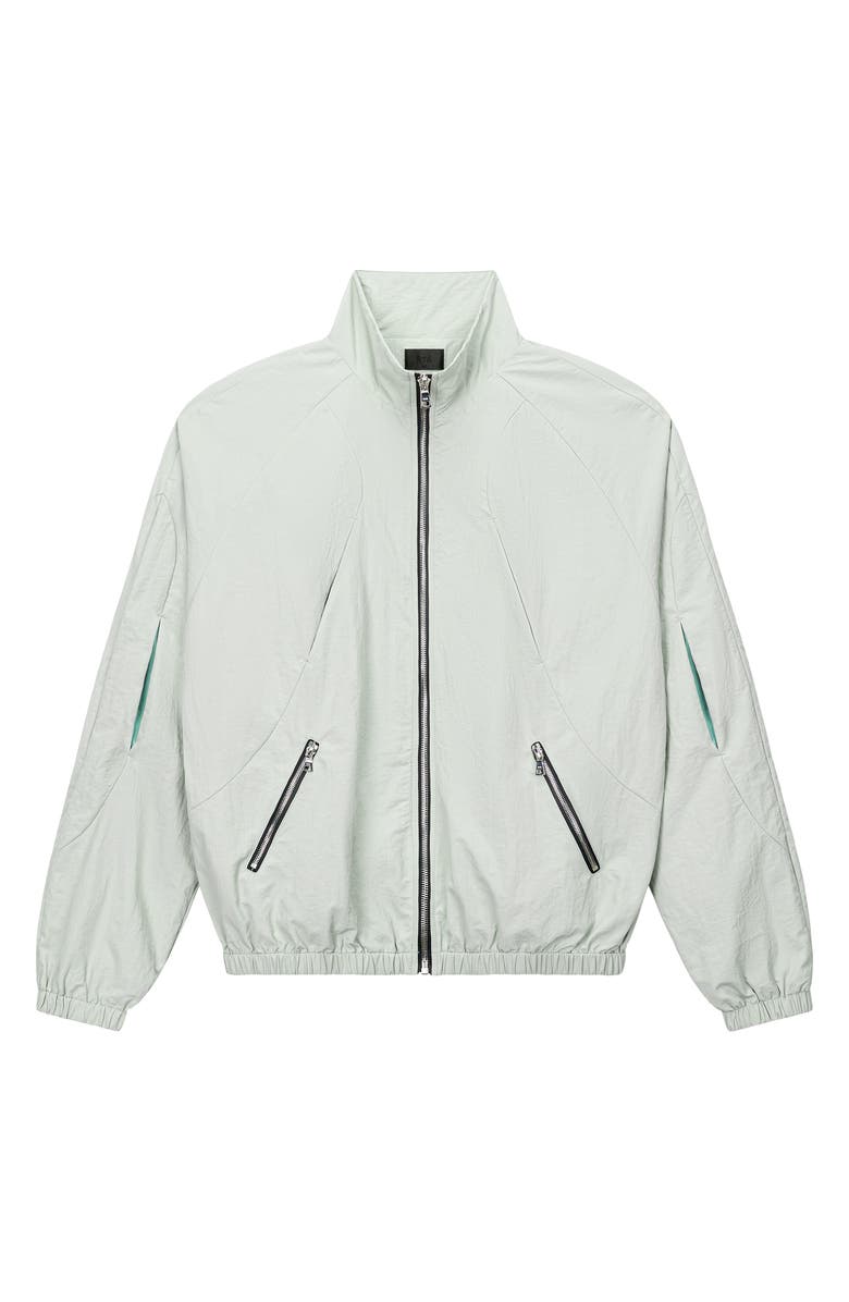 RtA Eero Water Resistant Nylon Parachute Jacket, Main, color, Smoke