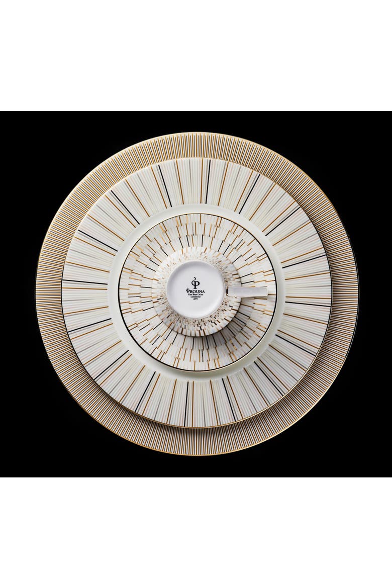 Luminous Salad / Dessert Plate, Alternate, color, White