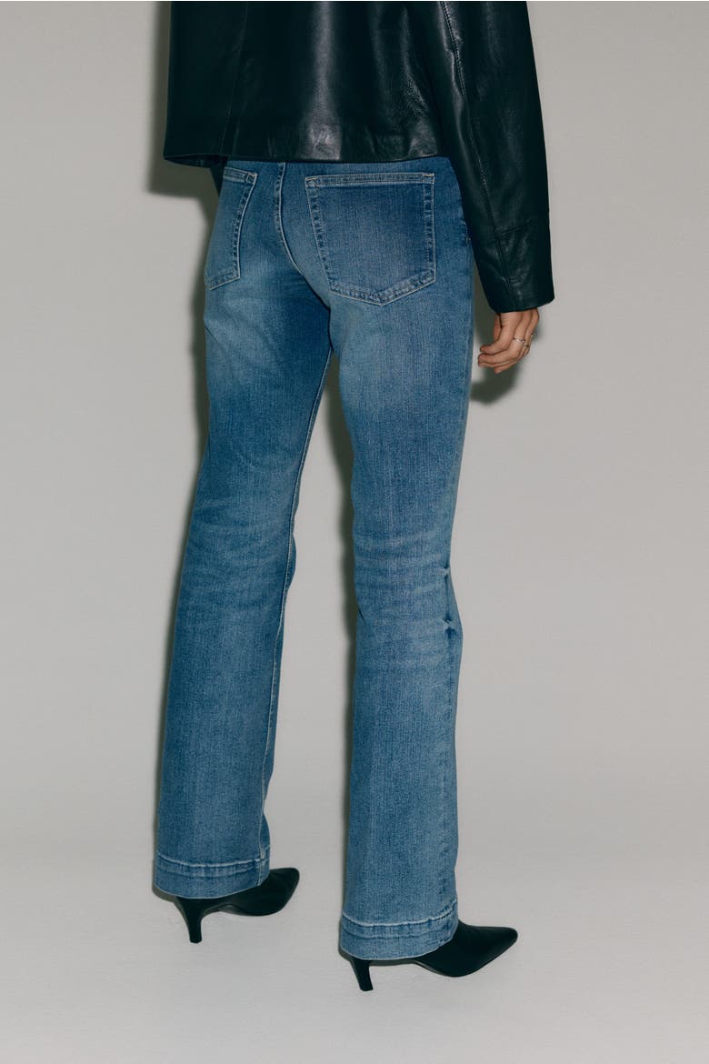 Bootcut Regular Jeans, Alternate, color, Dusty denim blue