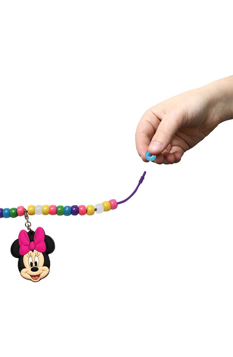 Tara Toy Necklace Activity Set Minnie Mouse, 160 Piece Diy Jewelry Kit, Alternate, color, Multicolored