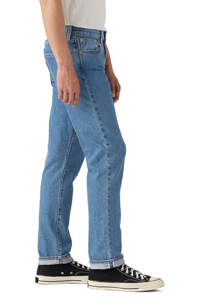 Levi's<sup>®</sup> 511<sup>™</sup> Slim Fit Stretch Selvedge Jeans, Alternate, color, You Get The Idea Selvedge