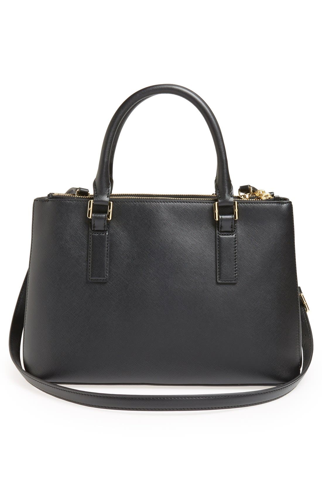 Tory Burch 'Robinson - Mini' Double Zip Tote, Alternate, color, 