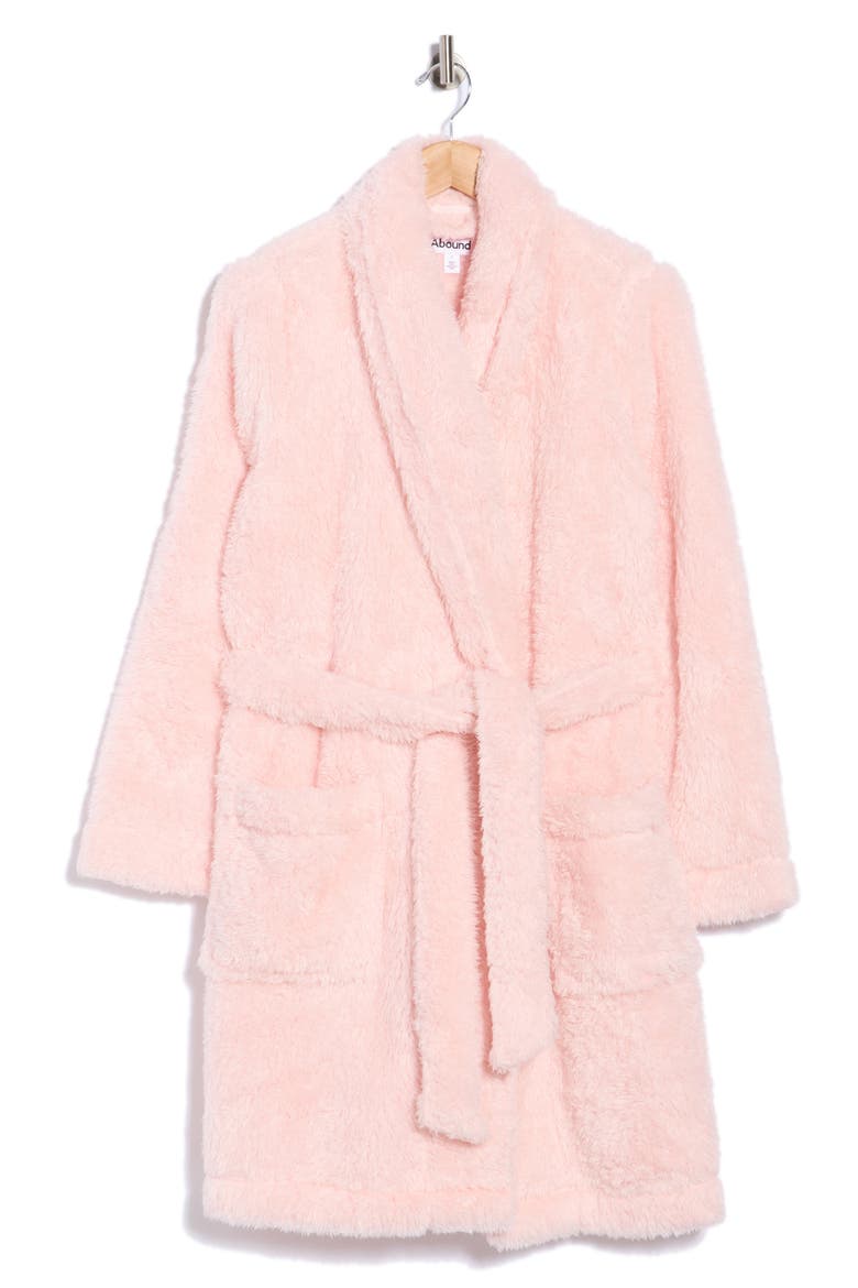 Cozy Dorm Robe, Alternate, color, PINK DOGWOOD