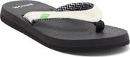 Sanuk Yoga Serenity 4 Zigzag Flip Flop