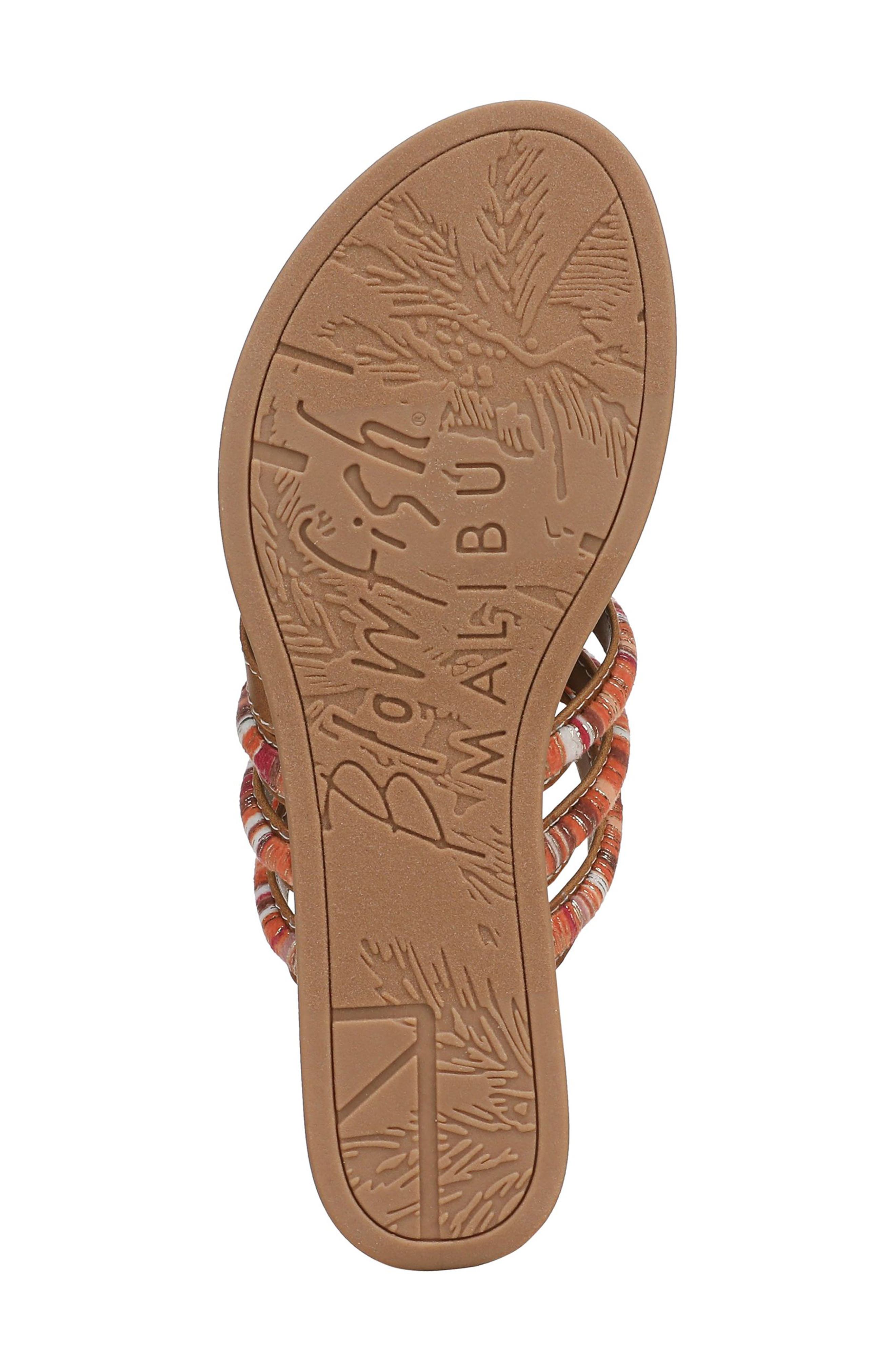 Blowfish Malibu August Slide Sandal, Alternate, color, Tan Multi Faux Leather