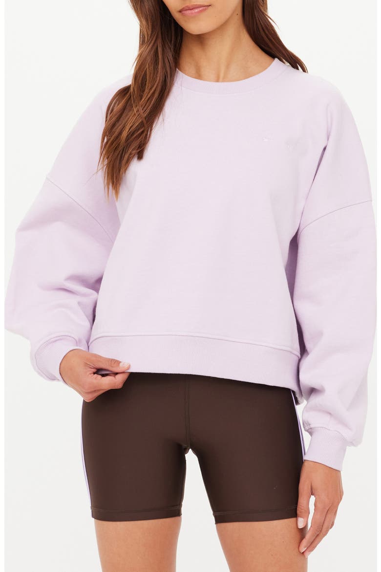 Paloma Organic Cotton Sweatshirt, Main, color, LILAC
