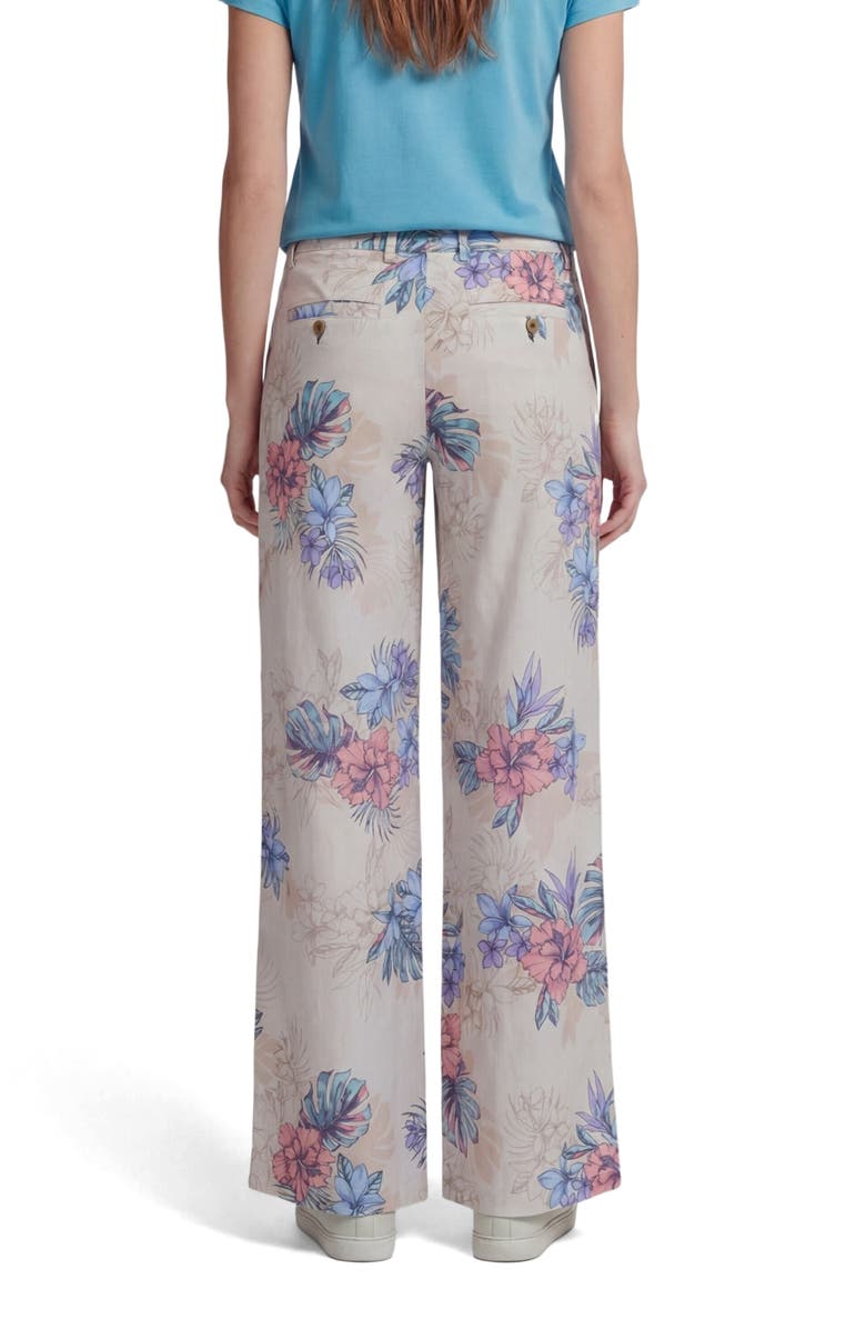 Lords of Harlech Exotic Floral Womens Wide Leg Pant, Alternate, color, Exotic Floral Neutral