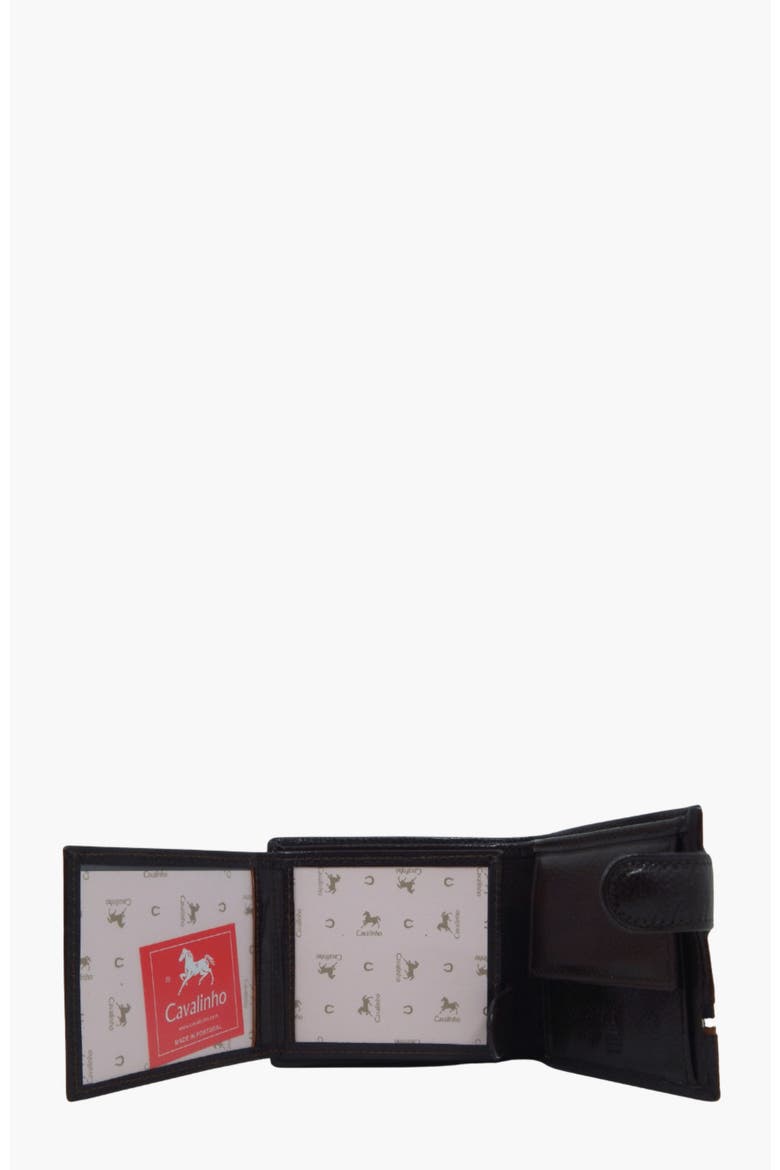The Sailor Trifold Leather Wallet 586, Alternate, color, Brown