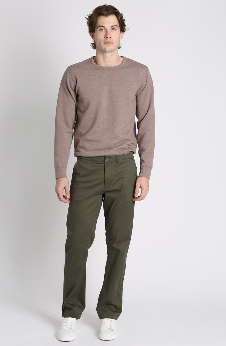 JACHS Bowie Stretch Twill Chinos, Alternate, color, Green