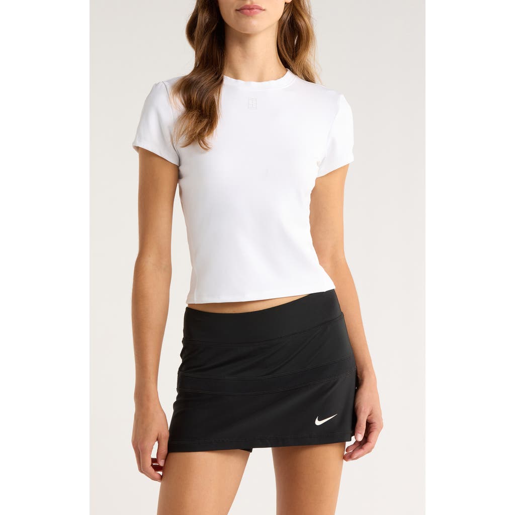 Nike Court Advantage Tennis Top In Yellow