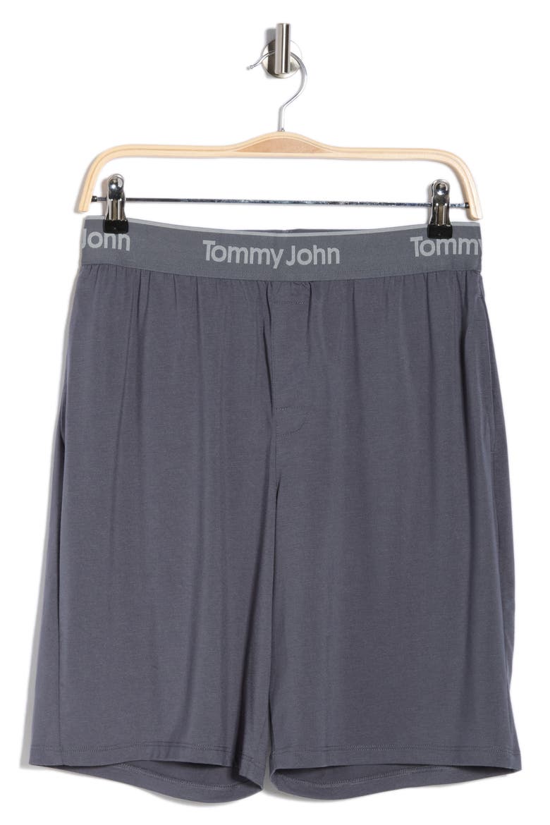 Essential Second Skin Pajama Shorts, Alternate, color, TURBULENCE