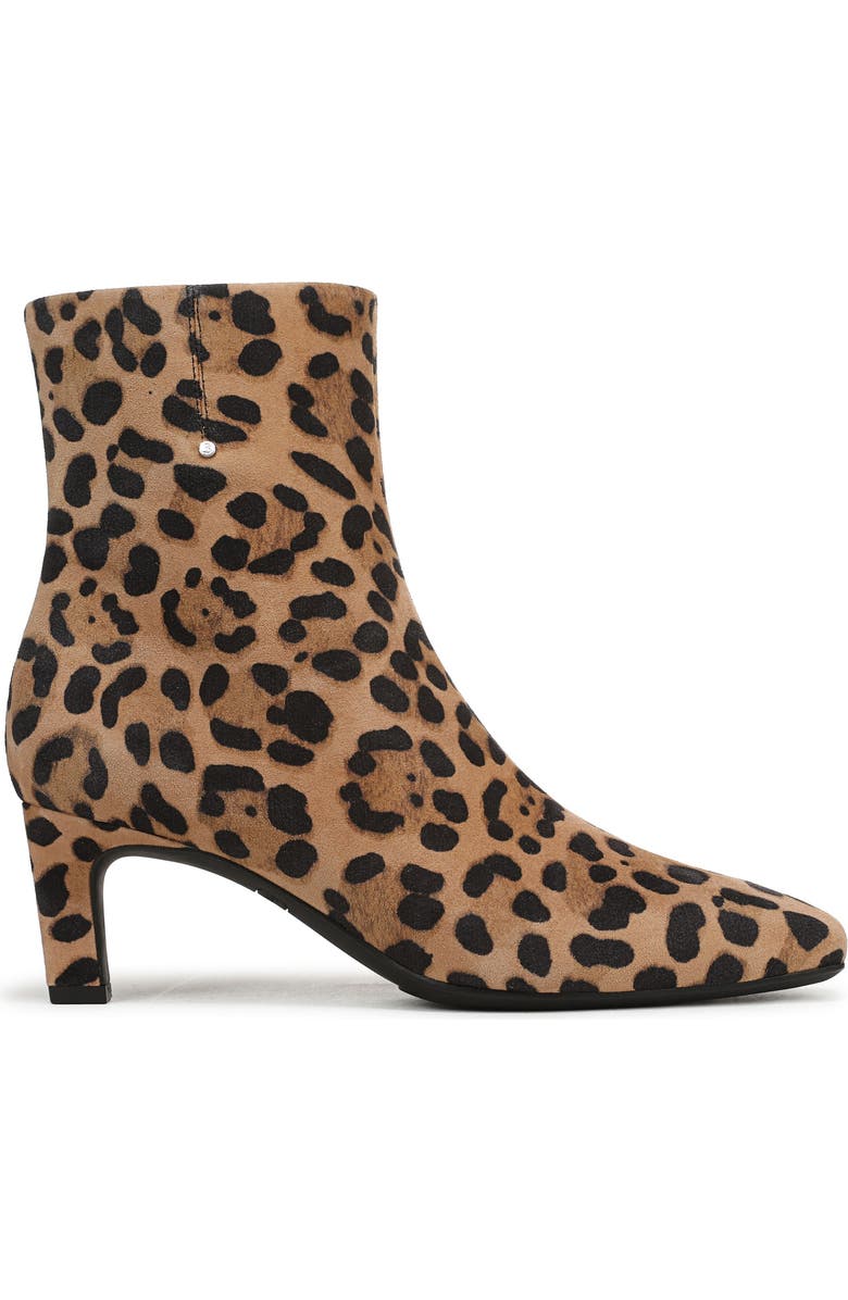 Franco Sarto Tavisha Square Toe Bootie, Alternate, color, Camel Tan