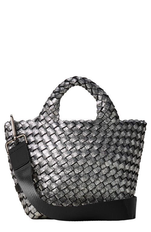 Shop Naghedi St. Barths Small Tote In Titanium