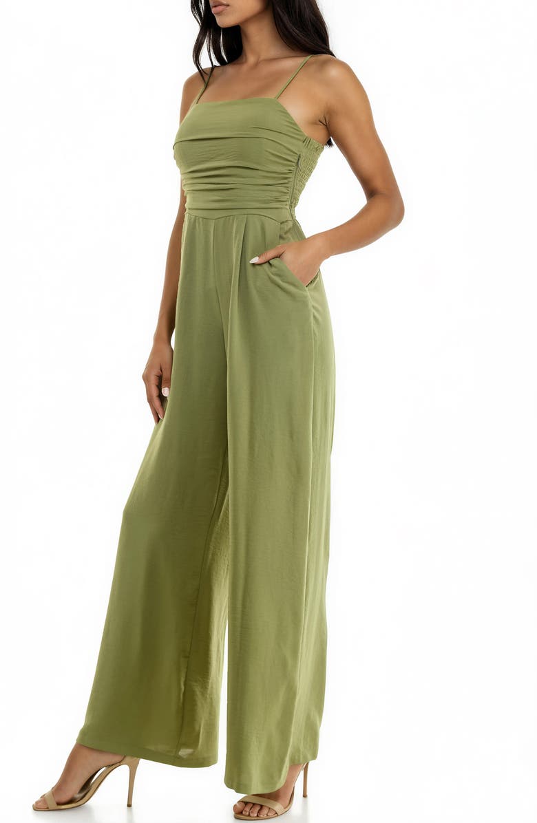 Socialite Everyday Cami Jumpsuit, Alternate, color, Sage