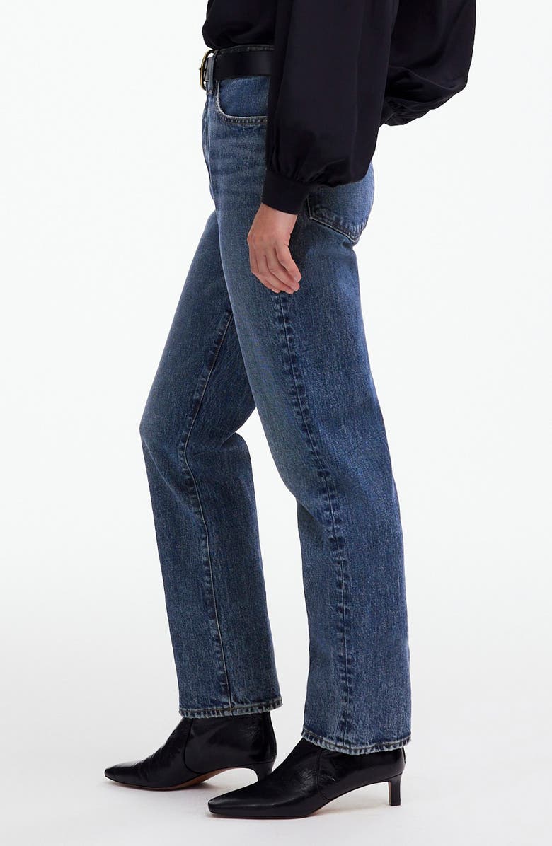 Madewell The '90s Straight Crop Jeans, Alternate, color,