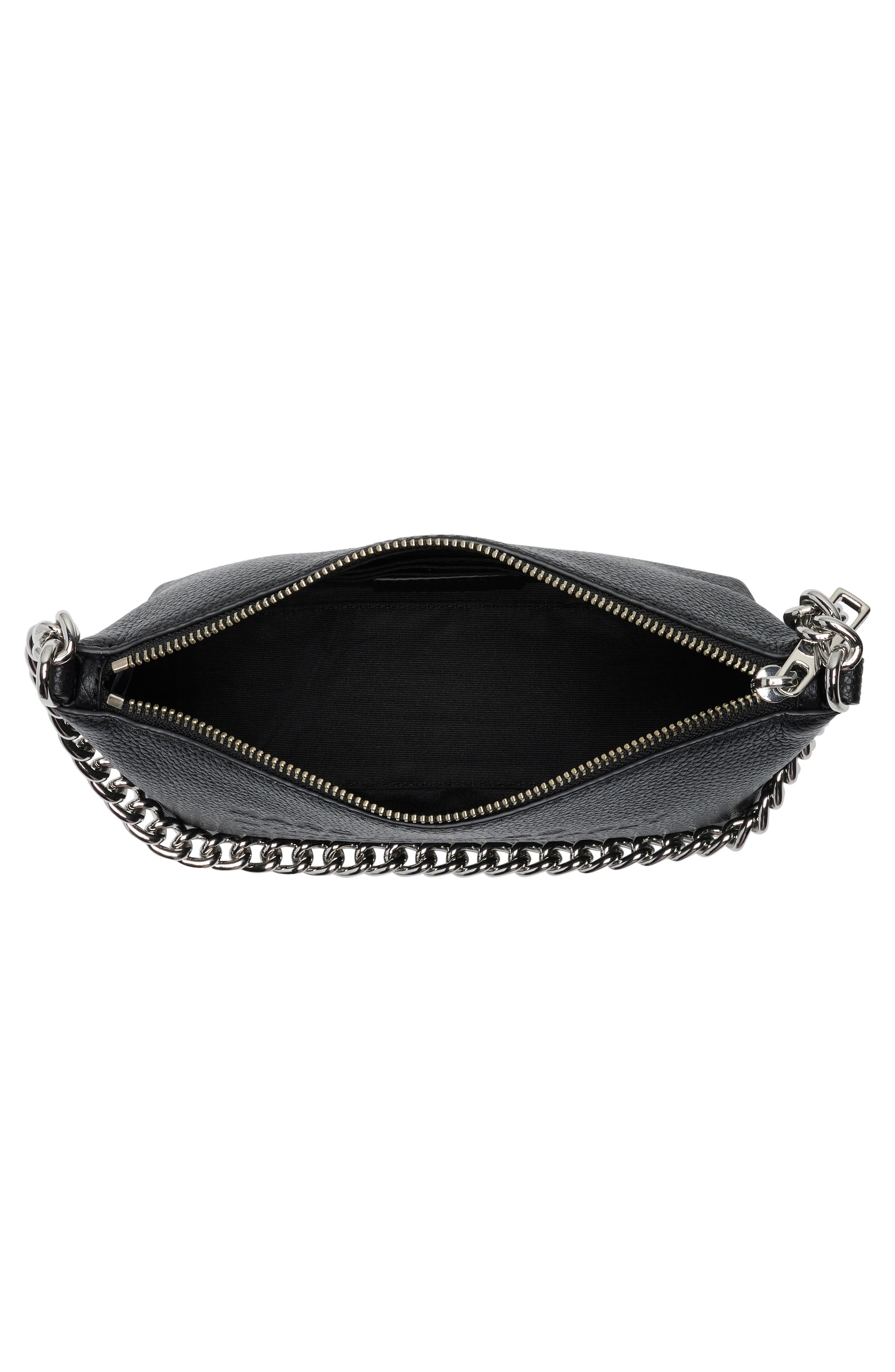 Marc Jacobs Standard Supply Leather Shoulder Bag, Alternate, color, Black