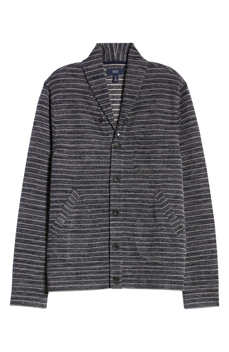 1901 Shawl Collar Fleece Cardigan, Alternate, color,