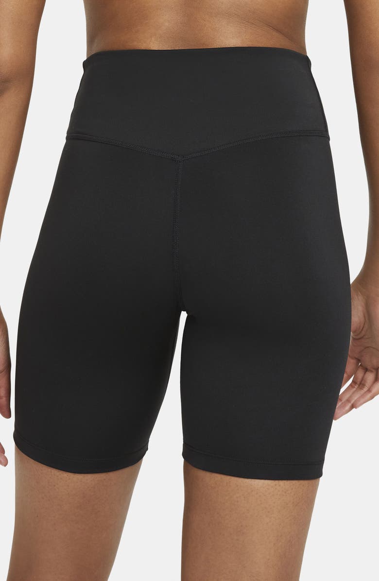 Nike One Mid-Rise Bike Shorts, Alternate, color,