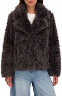 Sebby Faux Fur Blazer