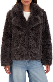 Sebby Faux Fur Blazer